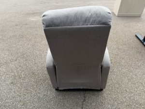 Compact Fabric Recliner Armchair