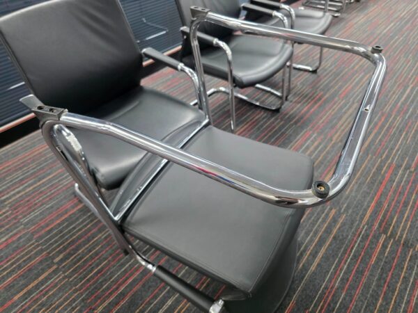 Visitor Chair with Steel Frame