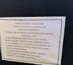 Compact Fabric Recliner Armchair – Light Grey, Manual Recline with Footrest - Image 10