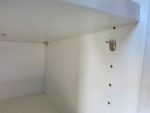 20 Door Locker Storage Unit - White with Combination Locks & Adjustable Shelves - Image 8