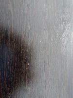 Credenza Office Storage Cupboard – Dark Wood and White Body Lockable Sideboard - Image 9