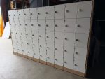 Multiple Compartments Safety Locker - Lockable Staff Storage with 50 Doors - Image 3