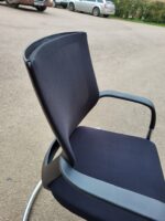 SIDIZ Mesh Visitor Chairs – Cantilever Meeting Office Chairs - Set of 11 - Image 16