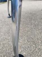 Orangebox Pars Meeting Table – Walnut Effect Round Top, Metal Legs - 120cm - Image 8