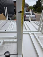 Haworth Height Adjustable Desk, Rectangular White Office Workstation - 120cm - Image 7