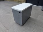 Used White Office Desk With Drawers 1200mm – Rectangular Computer Workstation - Image 6