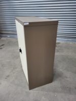 BISLEY Storage Brown Cupboard – Medium Size Lockable Office Cabinet with Shelf - Image 5