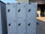 Probe Steel Office Lockers with 24 Compartments Total – Set of 2 Units - Image 3