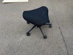 Humanscale Freedom Pony Saddle Stool, Swivel Adjustable Ergonomic Active Sitting