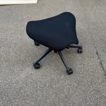 Humanscale Freedom Pony Saddle Stool, Swivel Adjustable Ergonomic Active Sitting