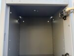 Probe Storage Steel Locker – 4 Door Light Grey Staff Storage Office Cabinet - Image 8