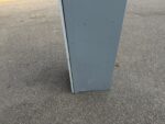 Probe Storage Steel Locker – 4 Door Light Grey Staff Storage Office Cabinet - Image 16