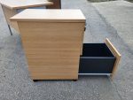 Used L Shape Office Desk Corner Workstation with Pedestal Drawers - Image 8