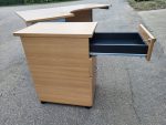 Used L Shape Office Desk Corner Workstation with Pedestal Drawers - Image 10