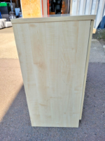 Maple Office Storage Cupboard Double-Door Wood Lockable Cabinet - UK Delivery - Image 2