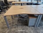 Used Office Desk with Mobile Lockable Pedestal  - Multiple Units in Stock - Image 3