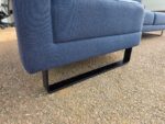 Mark Reception Office Sofas | 2-Seater Blue Corner Sofa, Armchair & Coffee Table - Image 12
