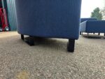 Mark Reception Office Sofas | 2-Seater Blue Corner Sofa, Armchair & Coffee Table - Image 16