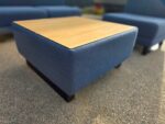 Mark Reception Office Sofas | 2-Seater Blue Corner Sofa, Armchair & Coffee Table - Image 17