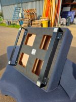 Mark Reception Office Sofas | 2-Seater Blue Corner Sofa, Armchair & Coffee Table - Image 21