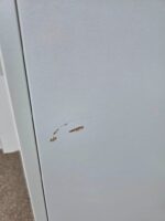 IKEA White Wardrobe Cabinet with 9 Sliding Shelves and 1 Fixed Shelf - Slim - Image 10