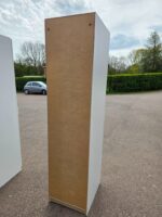 IKEA White Wardrobe Cabinet with 13 Sliding Shelves and 1 Fixed Shelf - Slim - Image 5