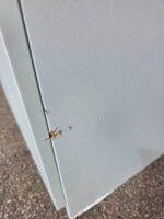 IKEA White Wardrobe Cabinet with 13 Sliding Shelves and 1 Fixed Shelf - Slim - Image 7