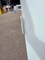 IKEA White Wardrobe Cabinet with 13 Sliding Shelves and 1 Fixed Shelf - Slim - Image 10