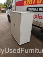 Senator Storage Office Cupboard Lockable Cabinet - 2 Doors, Adjustable Shelves - Image 6