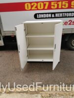 Senator Storage Office Cupboard Lockable Cabinet - 2 Doors, Adjustable Shelves - Image 7