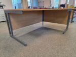Right-Hand Corner Desk | L-Shaped Office Workstation with Modesty Panel – 160cm - Image 5
