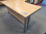 Right-Hand Corner Desk | L-Shaped Office Workstation with Modesty Panel – 160cm - Image 7