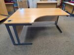 Left-Hand Corner Desk | L-Shaped Office Workstation with Modesty Panel – 160cm - Image 6