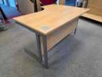 Left-Hand Corner Desk | L-Shaped Office Workstation with Modesty Panel – 160cm - Image 10