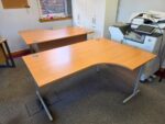 Right-Hand Corner Desk | Ergonomic Office Workstation with Modesty Panel - 160cm - Image 4