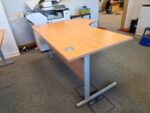 Right-Hand Corner Desk | Ergonomic Office Workstation with Modesty Panel - 160cm - Image 8