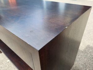 Wood Bedside Cabinet Set