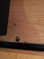 Lockable Tambour Office Cupboard with Sliding Doors, 4 Shelves Oak Storage - Image 8