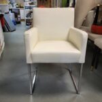 Koinor Premium Armchair Genuine Leather Modern Lounge Chair - Set of 2 Chairs