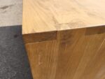 Light Wood Office Desk with Matching 3 Drawer Mobile Pedestal - 140cm - Image 11