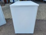 Double Door Office Cupboard - Desk Height Storage Lockable White Cabinet - Image 5