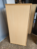 4 Drawer Filing Cabinet | A4 Suspension File Lockable Storage | Beech Finish - Image 5
