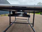 4 Person Collaboration Table, Standing Meeting / Project Station | White - 240cm - Image 19