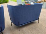 &Tradition Cloud Booth Sofa Pair by Luca Nichetto | High Back, Blue - Set of 2 - Image 4