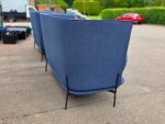 &Tradition Cloud Booth Sofa Pair by Luca Nichetto | High Back, Blue - Set of 2 - Image 6