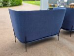 &Tradition Cloud Booth Sofa Pair by Luca Nichetto | High Back, Blue - Set of 2 - Image 7