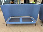 &Tradition Cloud Booth Sofa Pair by Luca Nichetto | High Back, Blue - Set of 2 - Image 8
