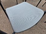 Paustian ASAP Meeting Chair | Grey Padded Seat, Black Steel Frame - Set of 14 - Image 8