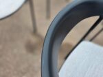Paustian ASAP Meeting Chair | Grey Padded Seat, Black Steel Frame - Set of 14 - Image 13