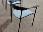 Paustian ASAP Meeting Chair | Grey Padded Seat, Black Steel Frame - Set of 14 - Image 14